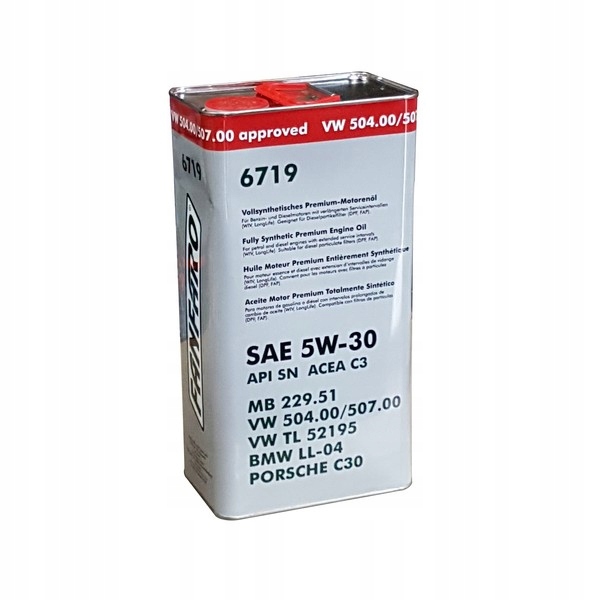 

Fanfaro Vw 6719 504 507 00 5W30 olej silnikowy 6L