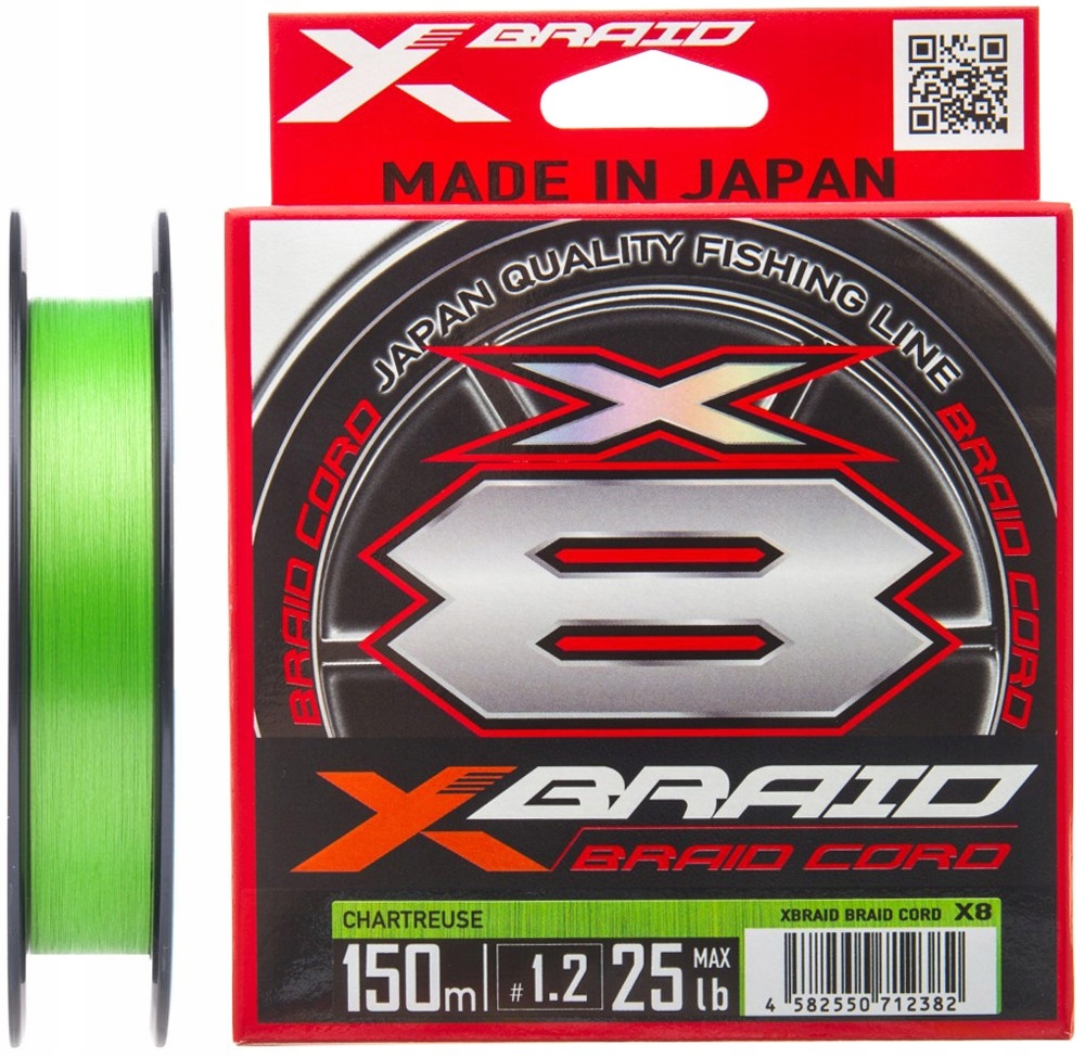 Plecionka Ygk X-Braid Braid Cord X8 150m 0.104mm