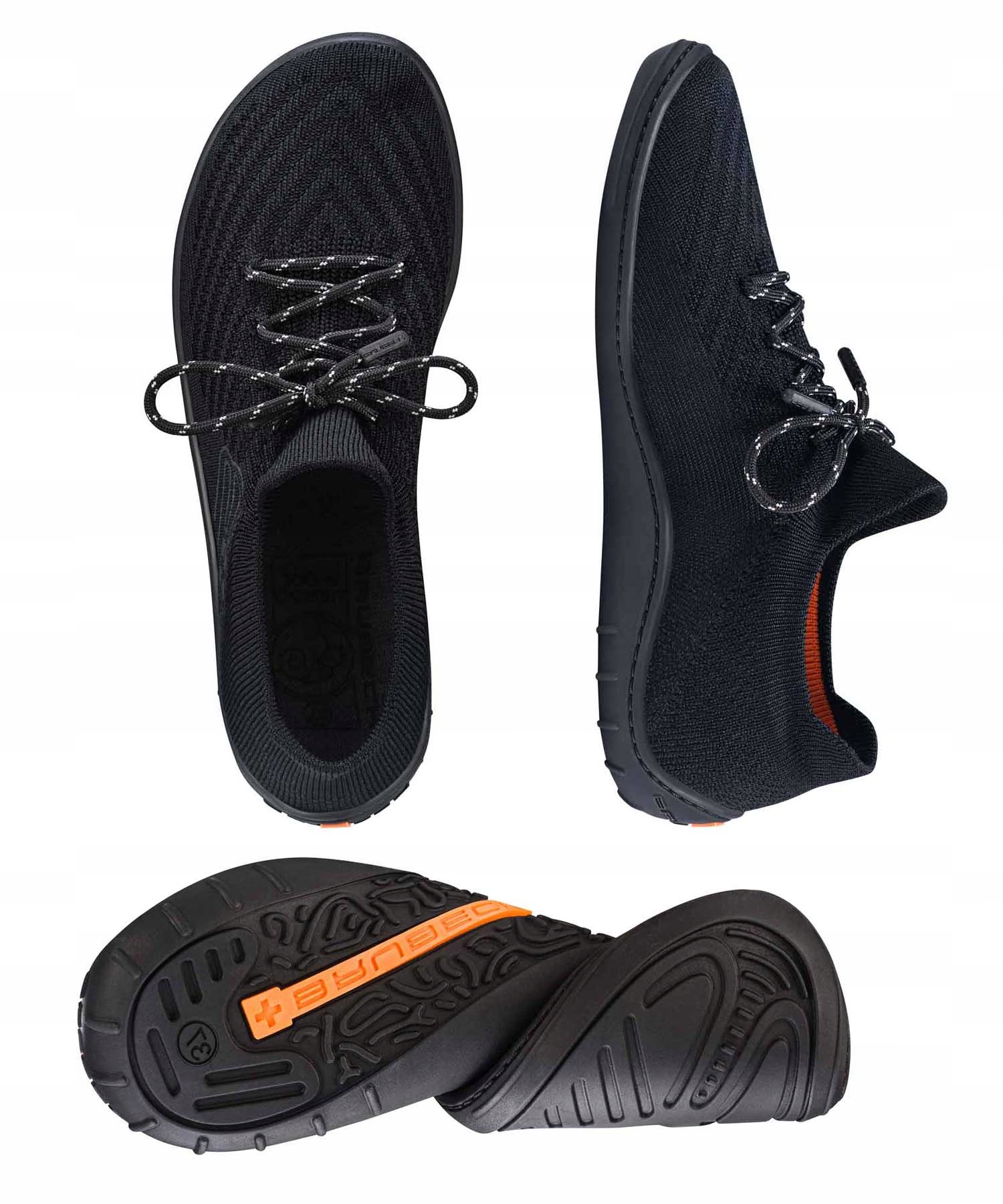 Buty damskie Brubeck Barefoot merino czarny 41