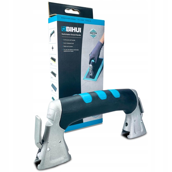 Uchwyt RĄCZKA PODWÓJNA DO SYSTEMU WYMIENNYCH blatów do kleju I PAC DO FUGI