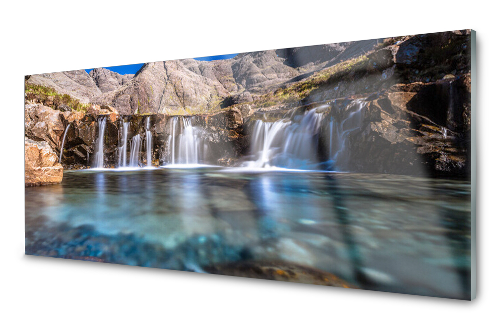 

Panel szklany do kuchni Wodospad 125x50