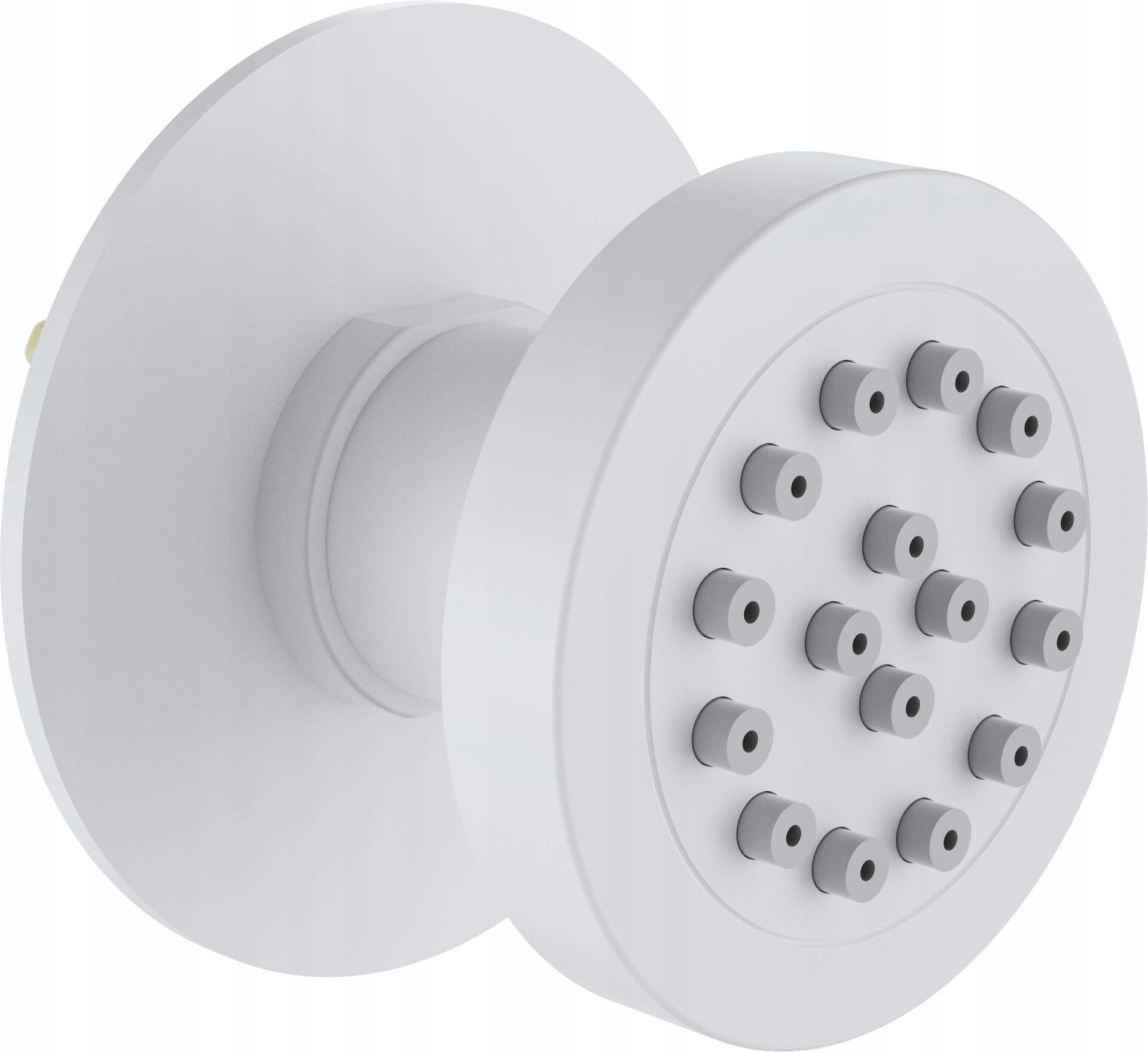 Deante Podomietková okrúhla sprchová tryska Cascada biela bianco NAC_A77K