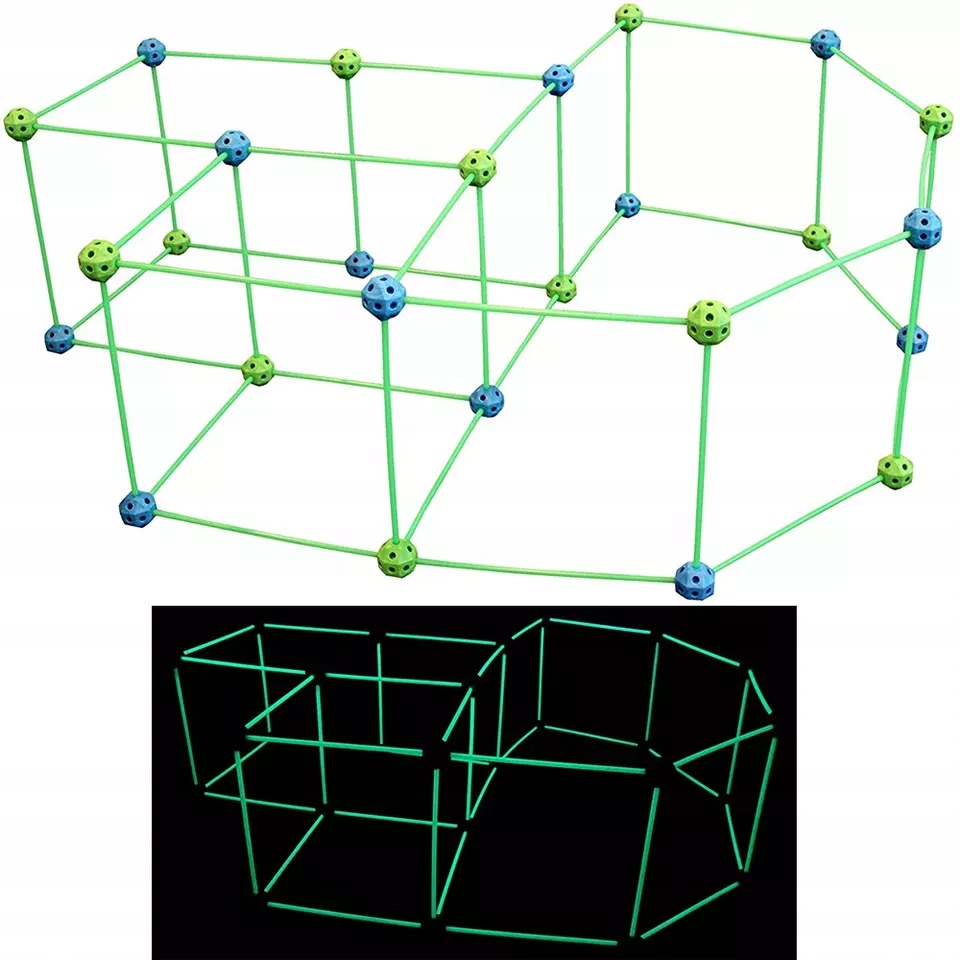 BLOKE SLAMKE GRAĐEVINSKE CIJEVI ŠATOR VELIČANJE GRAĐEVINARSTVO KREATIVNO Broj elemenata: 101