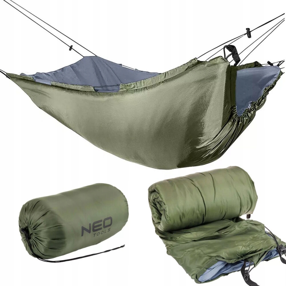 Podpinka do hamaka ocieplacz kempingowy 2w1 izolacja kołdra Neo