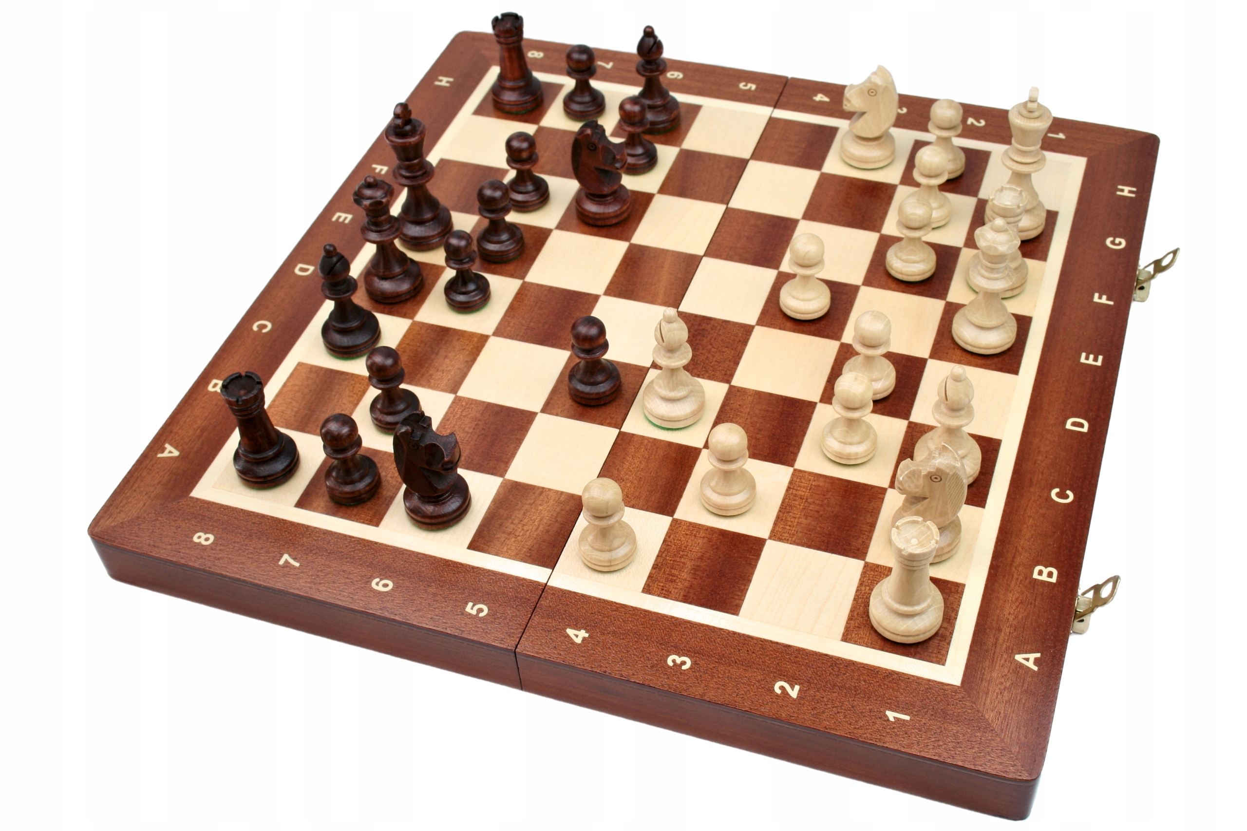 Szachy drewniane TURNIEJOWE 3-Intarsja MAGNETYCZNE Nazwa Szachy magnetyczne