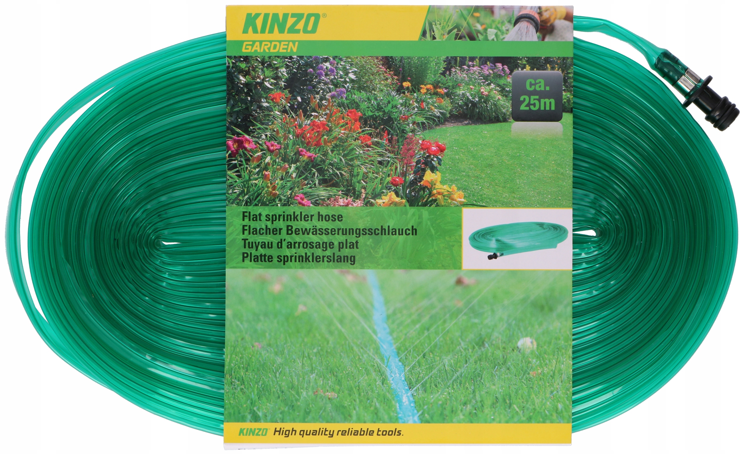 

Wąż zraszający Kroplujący 25 m płaski Kinzo Garden