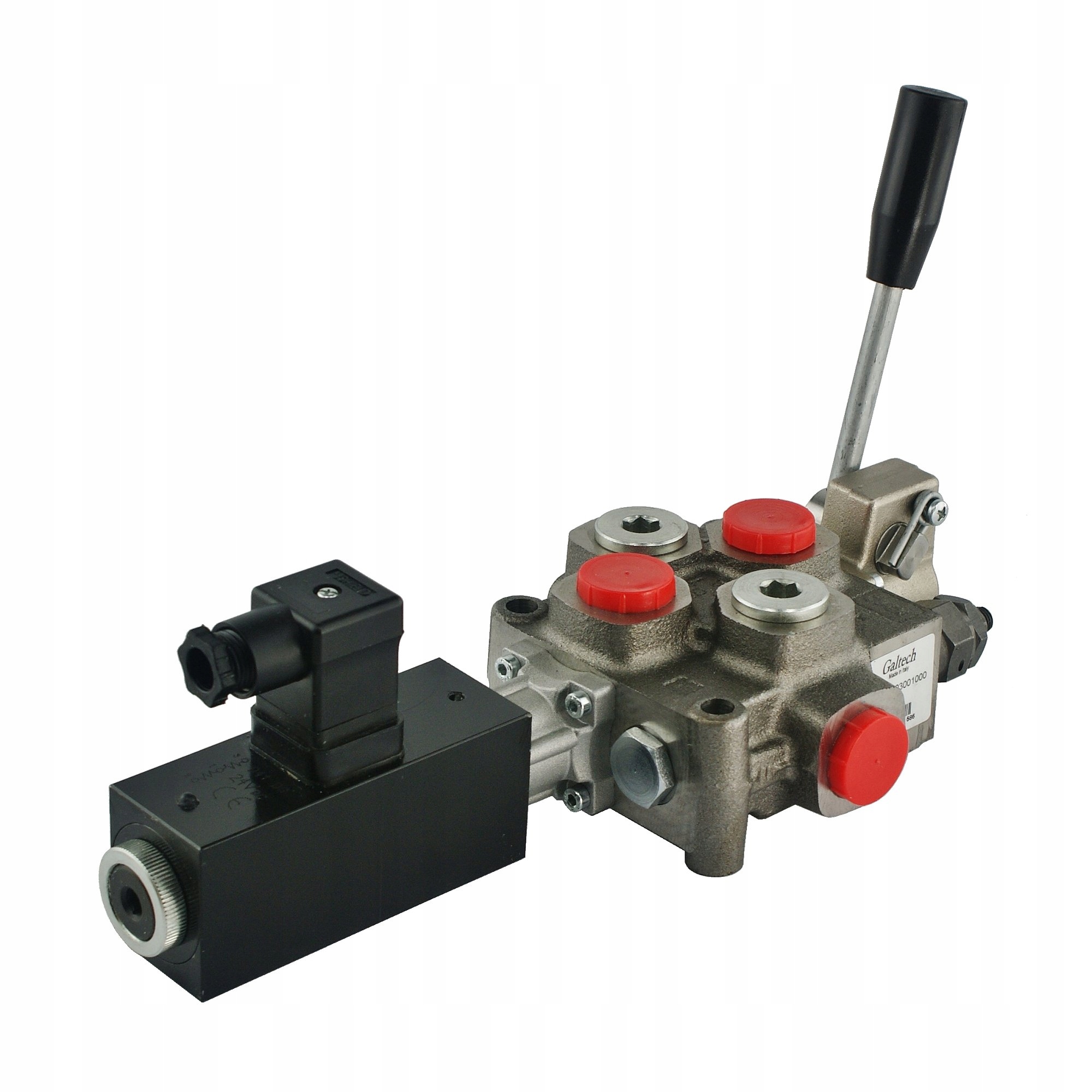 1.11.60.010 - РОЗПОДІЛЬНИК HYDR 1 СЕКЦІЙНИЙ 12V + ВАЖІЛЬ GALTECH