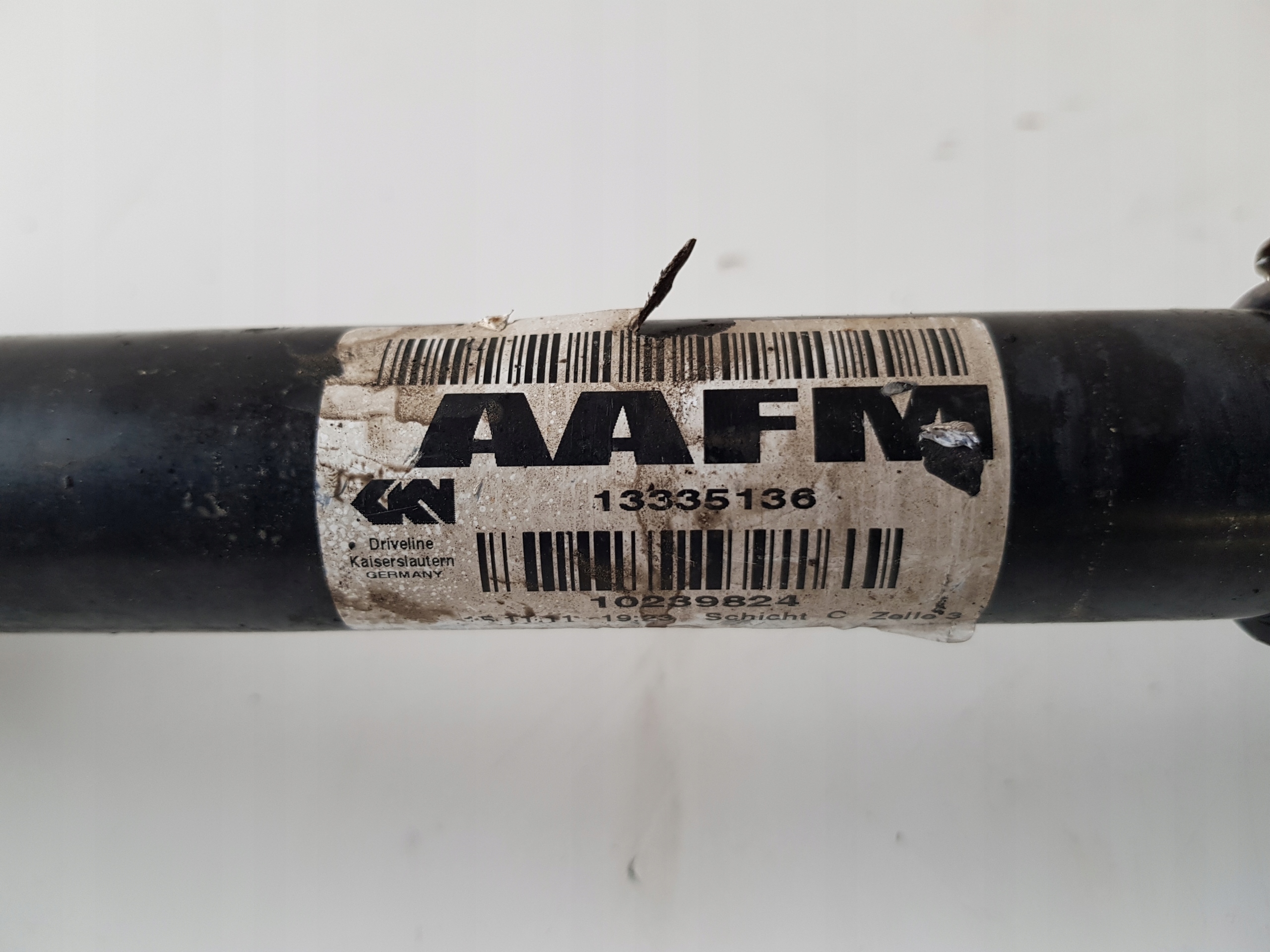 OPEL ASTRA J semi-axis right 13335136 AAFM 1.7 D M32