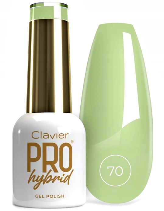 Lakier Hybrydowy Do Paznokci ProHybrid Gold Clavier 8 ml - 070