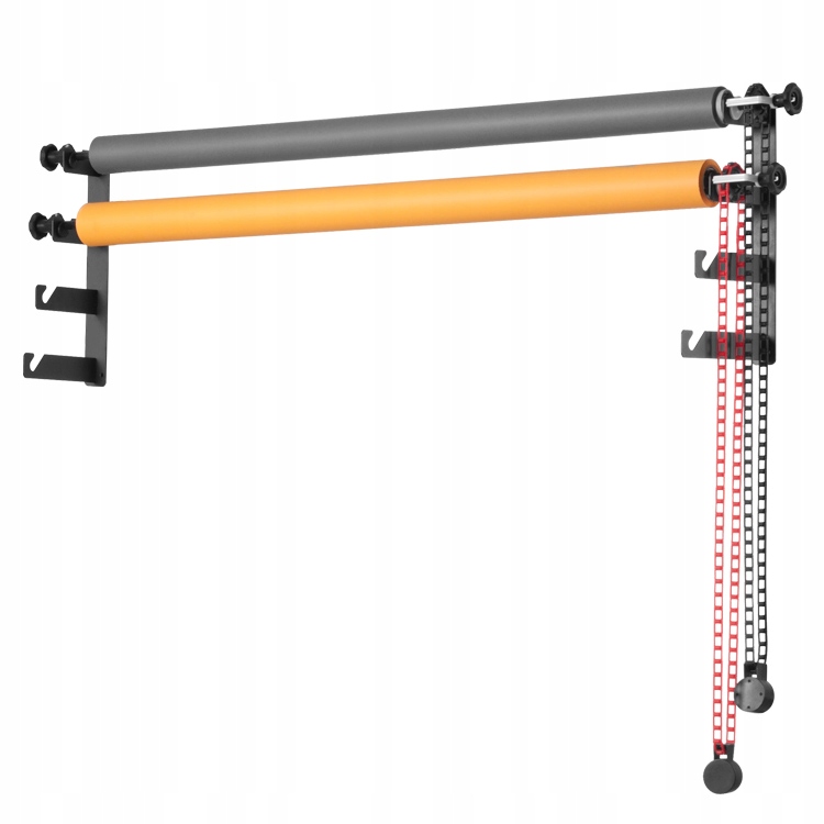 Systém zavěšení pozadí s řetězovým pohonem na 4 pozadí pro foto video studio