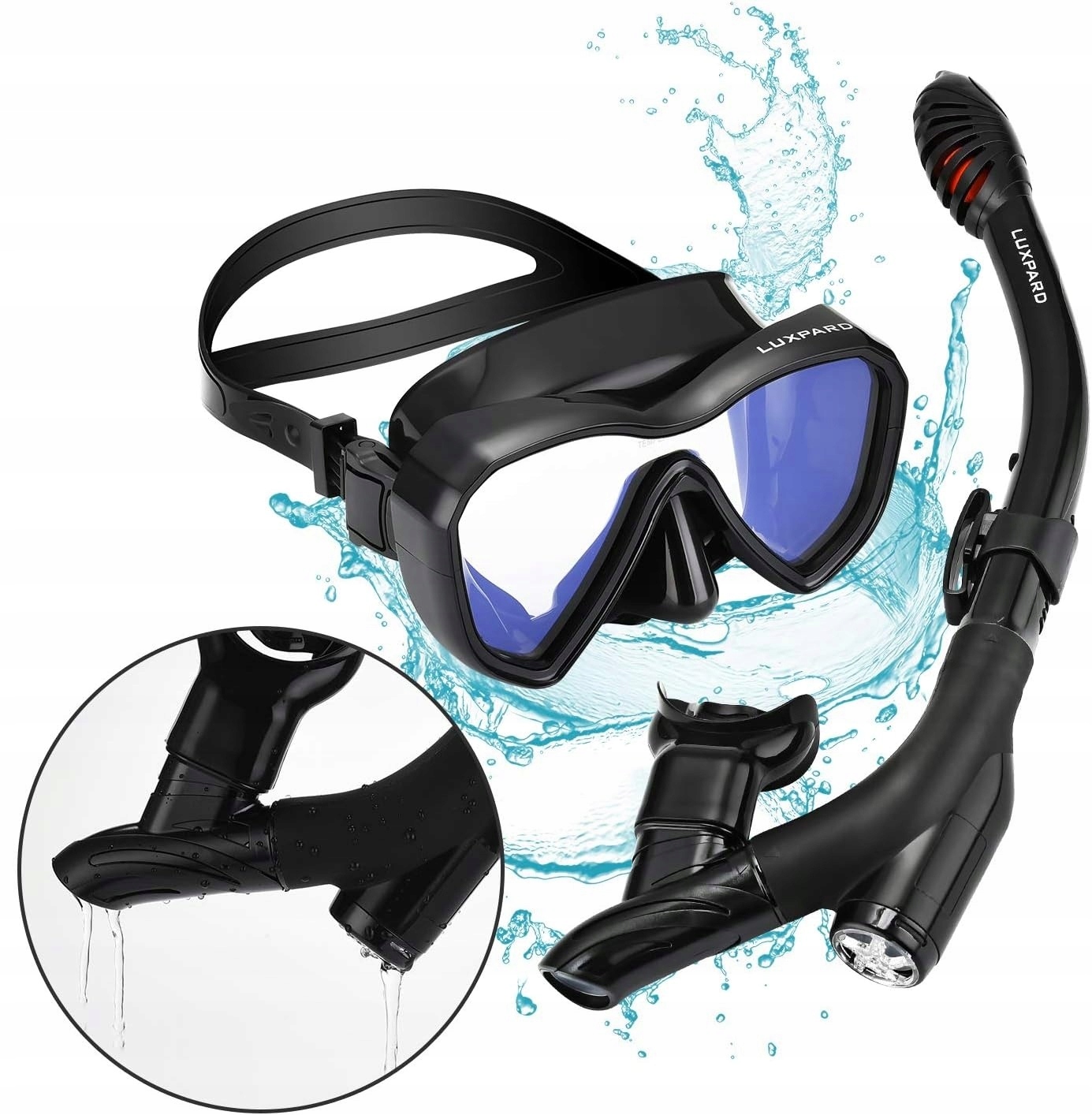 LUXPARD Zestaw do snorkelingu maska i rurka