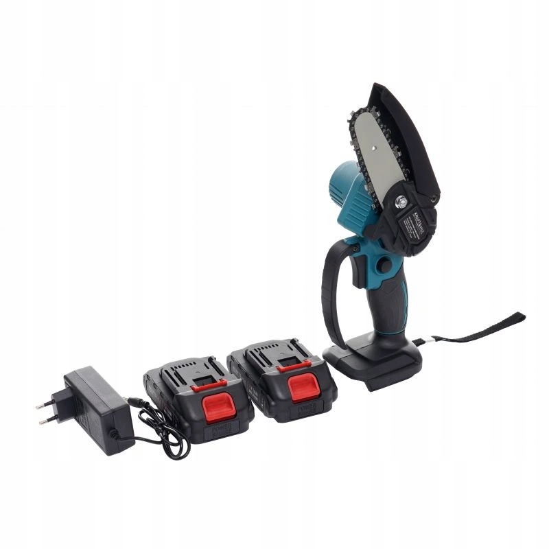 Kraft&Dele KD10645, Mini řetězová aku pila 4" 2x baterie