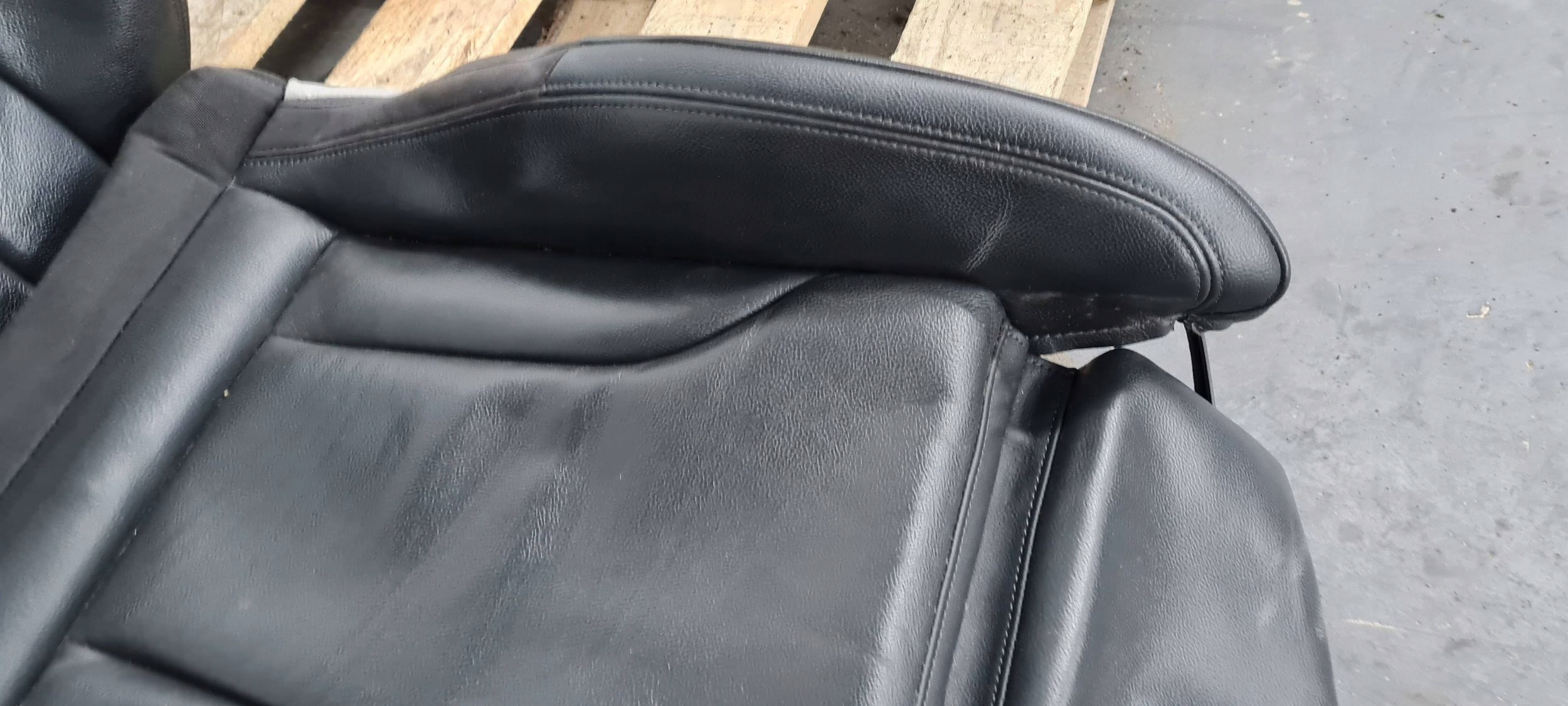 Q5 8R Leder Sitz links vorne Blende Abdeckung SITZ SLINE MIALNO