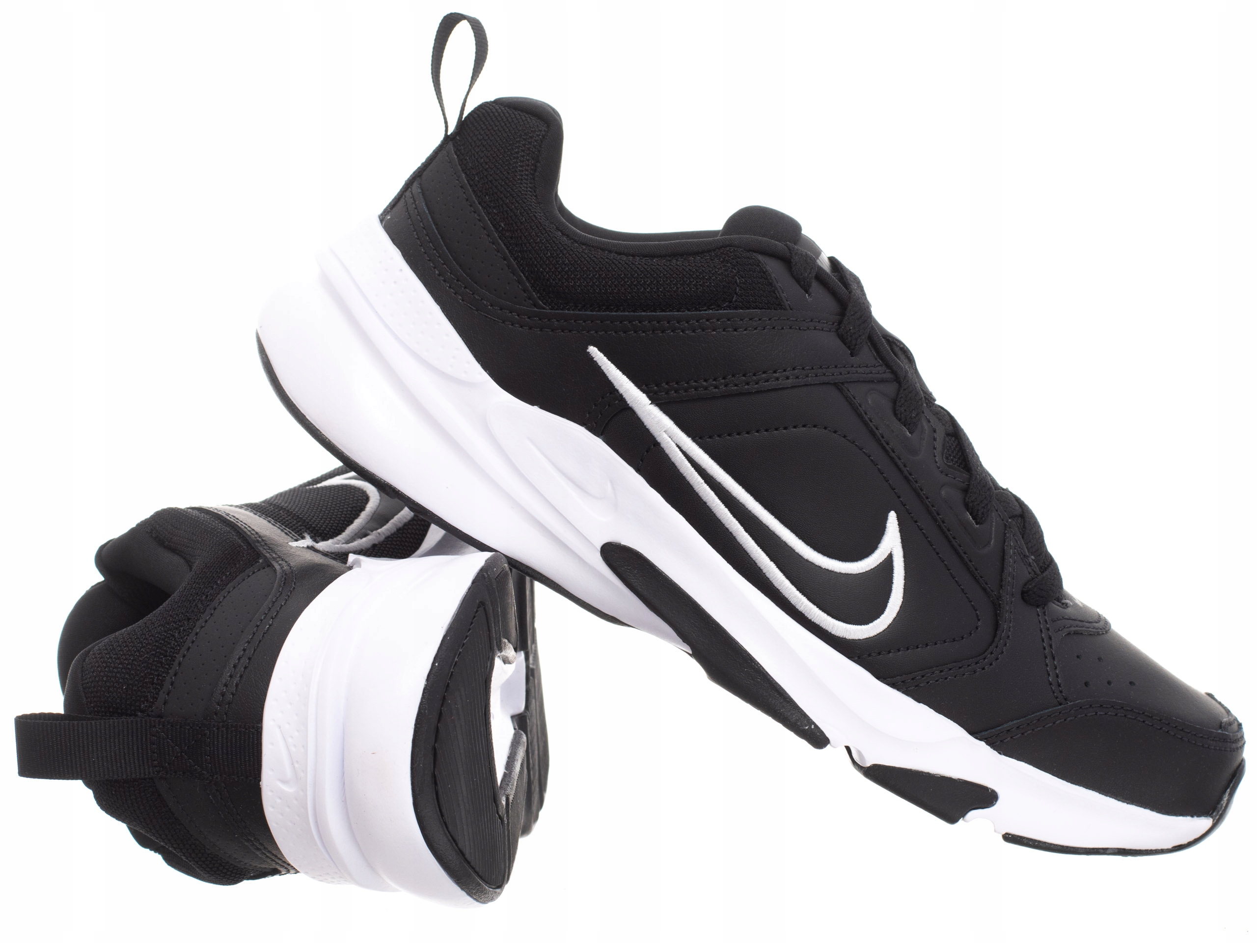 Nike Pánské Boty DJ1196-002 černé kožené nízké pohodlné tenisky