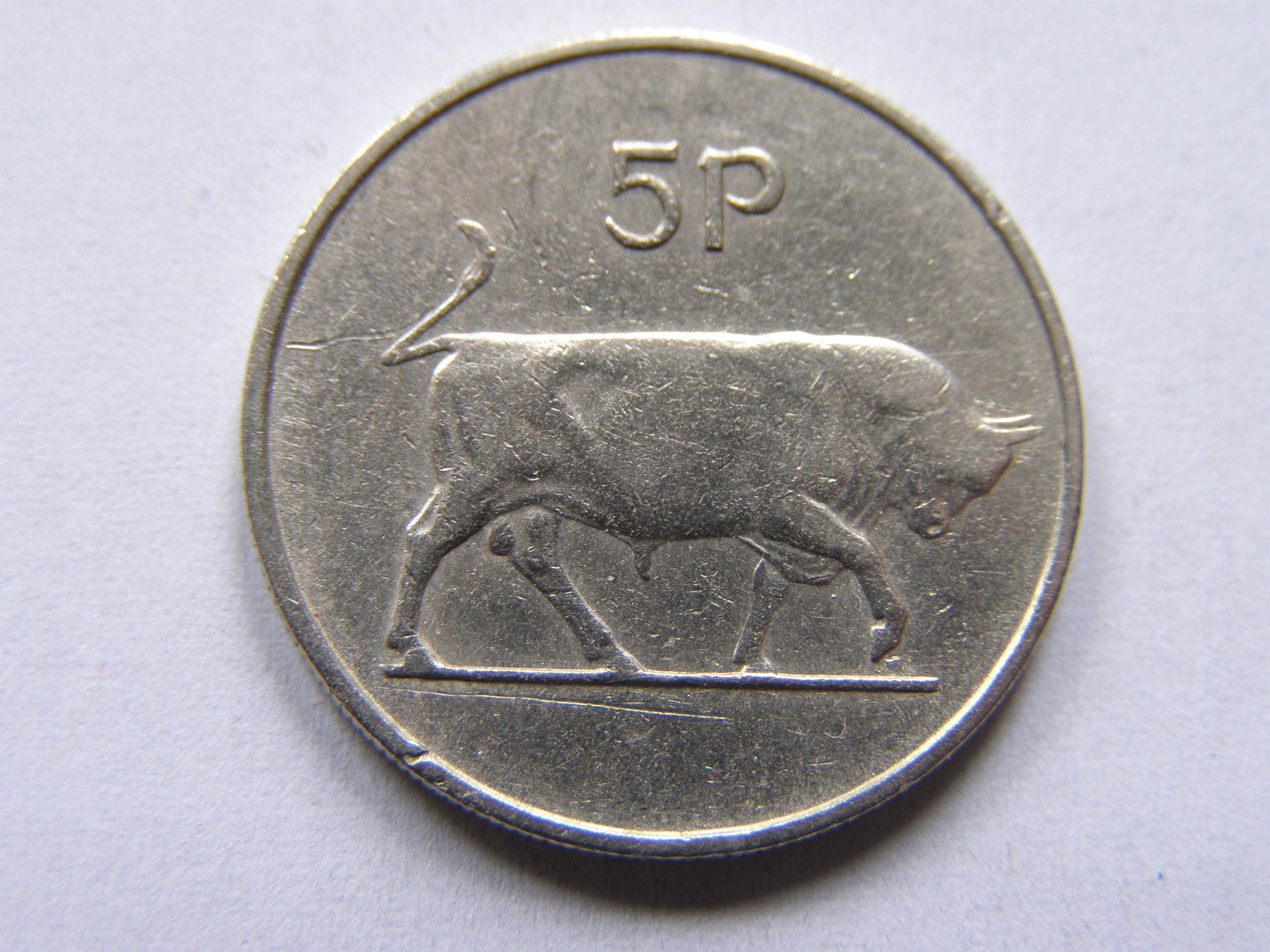 IRLANDIA EIRE 5 PENCE 1970 ROK !!!!!!!!!!!!!! 0414