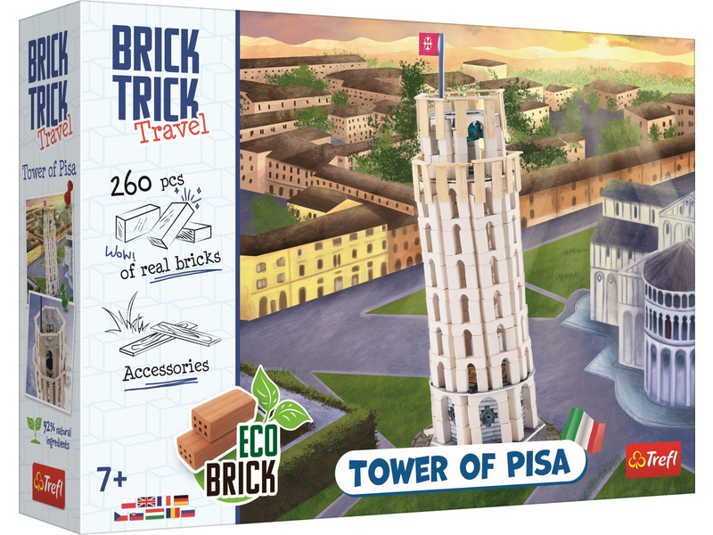 

Klocki Brick Trick Travel Krzywa wieża w Pizie