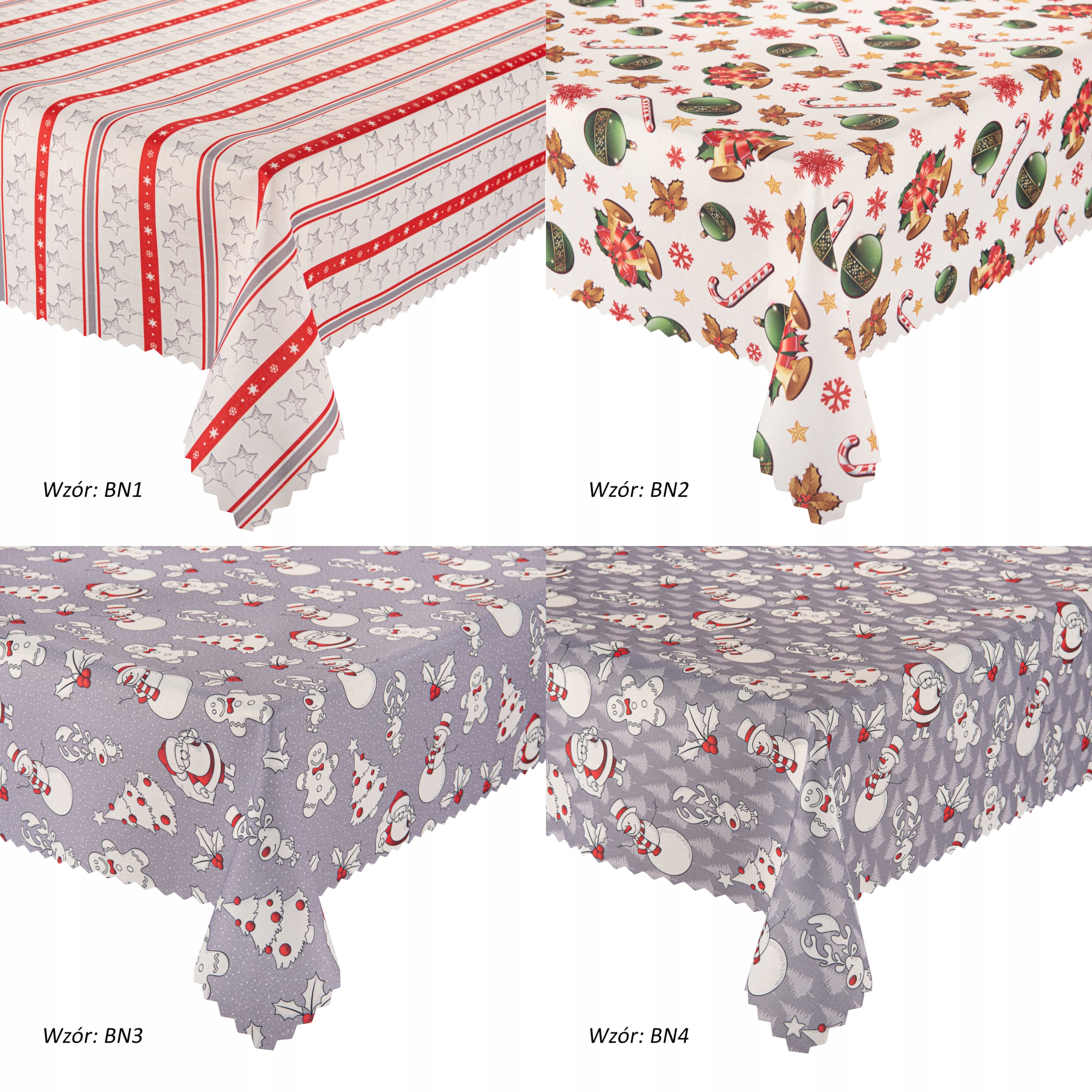 OBRUS ŚWIĄTECZNY NA BOŻE NARODZENIE ŚWIĘTA 450x120 Typ obrus