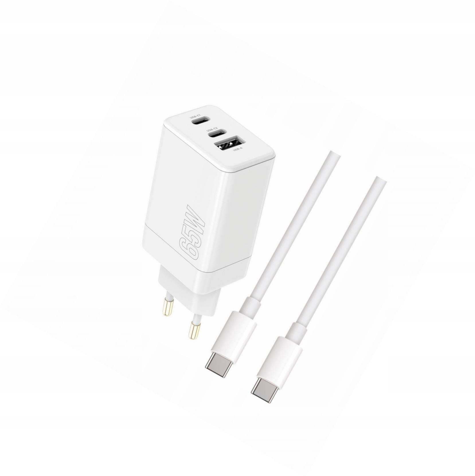 Szybka ładowarka 65W z długim kablem 2m do Xiaomi Redmi Note 15 5G