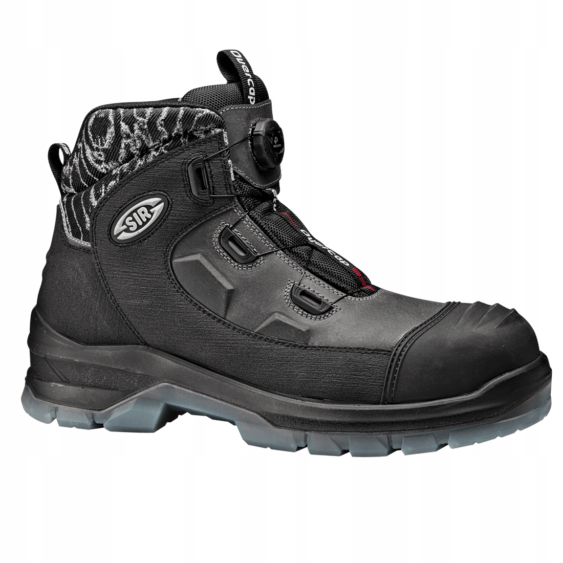 Funkcjonalne trzewiki ochronne skórzane Sir Overcap Bsf Fast S3 czarne 45