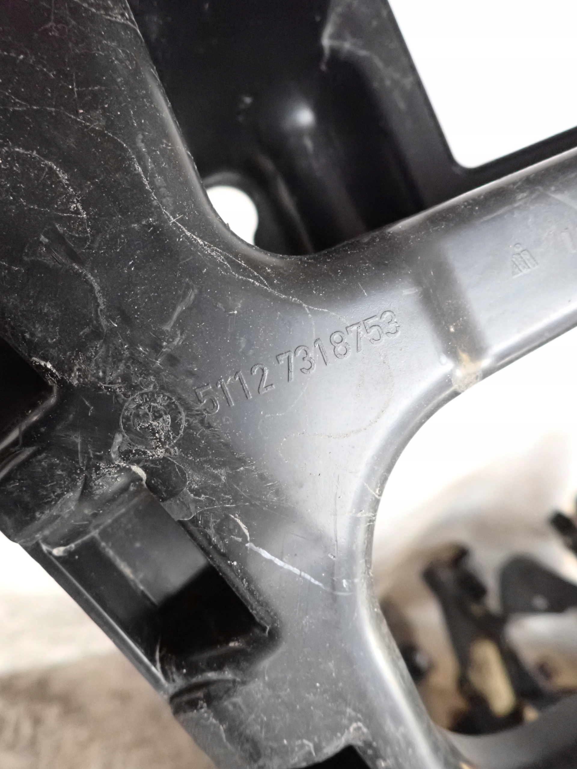 BMW 2 F46 17- bumper bracket rear part rear left