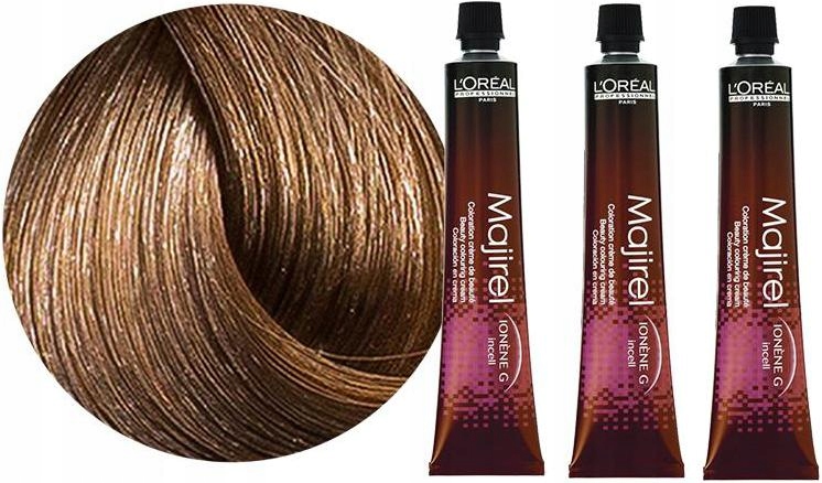 Loreal Majirel Barva 7 Blond 3X50 ML Sada Barev