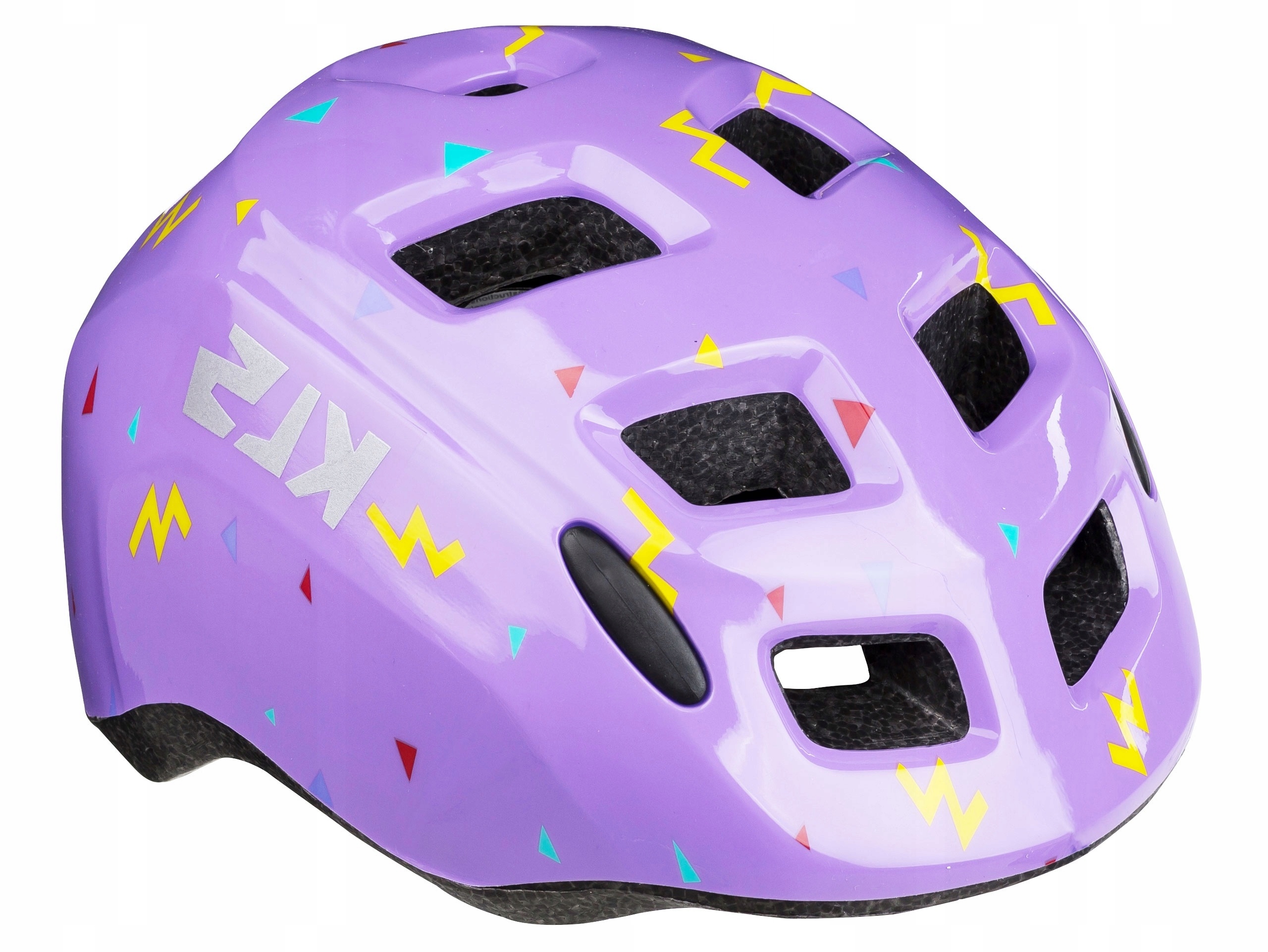 Kask dziecięcy Kellys Zigzag 45-50cm Xs Fiolet