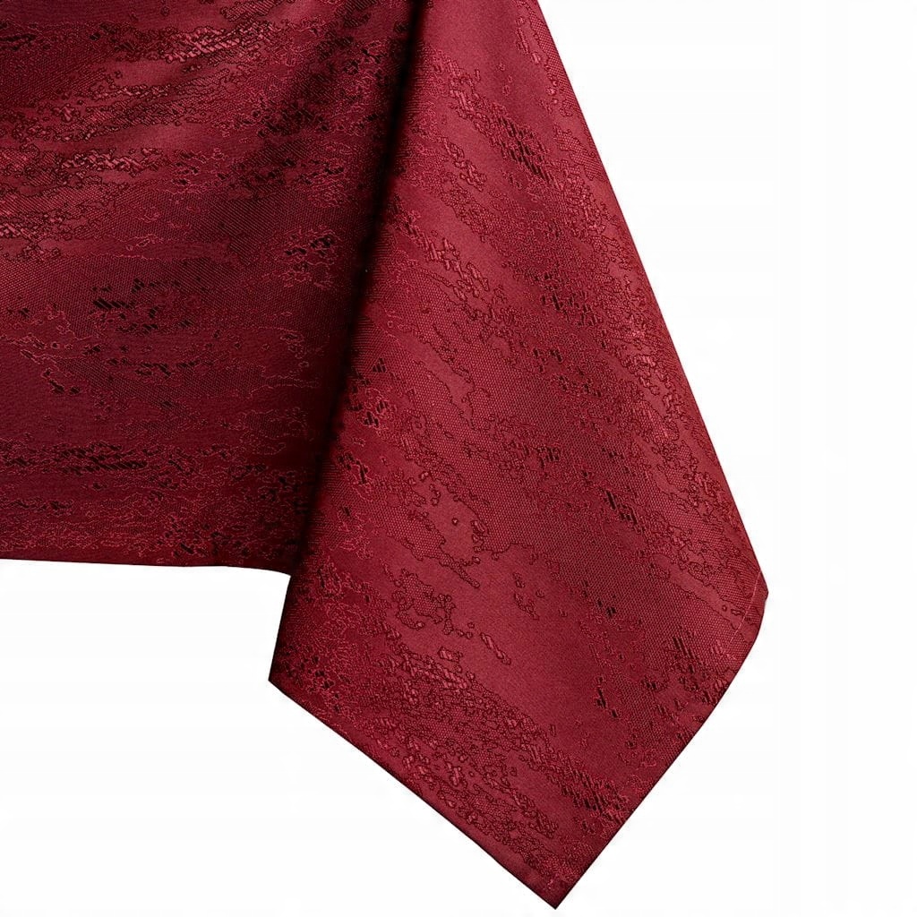 

AmeliaHome Obrus Plamoodp. Owal 140x280 Bordowy