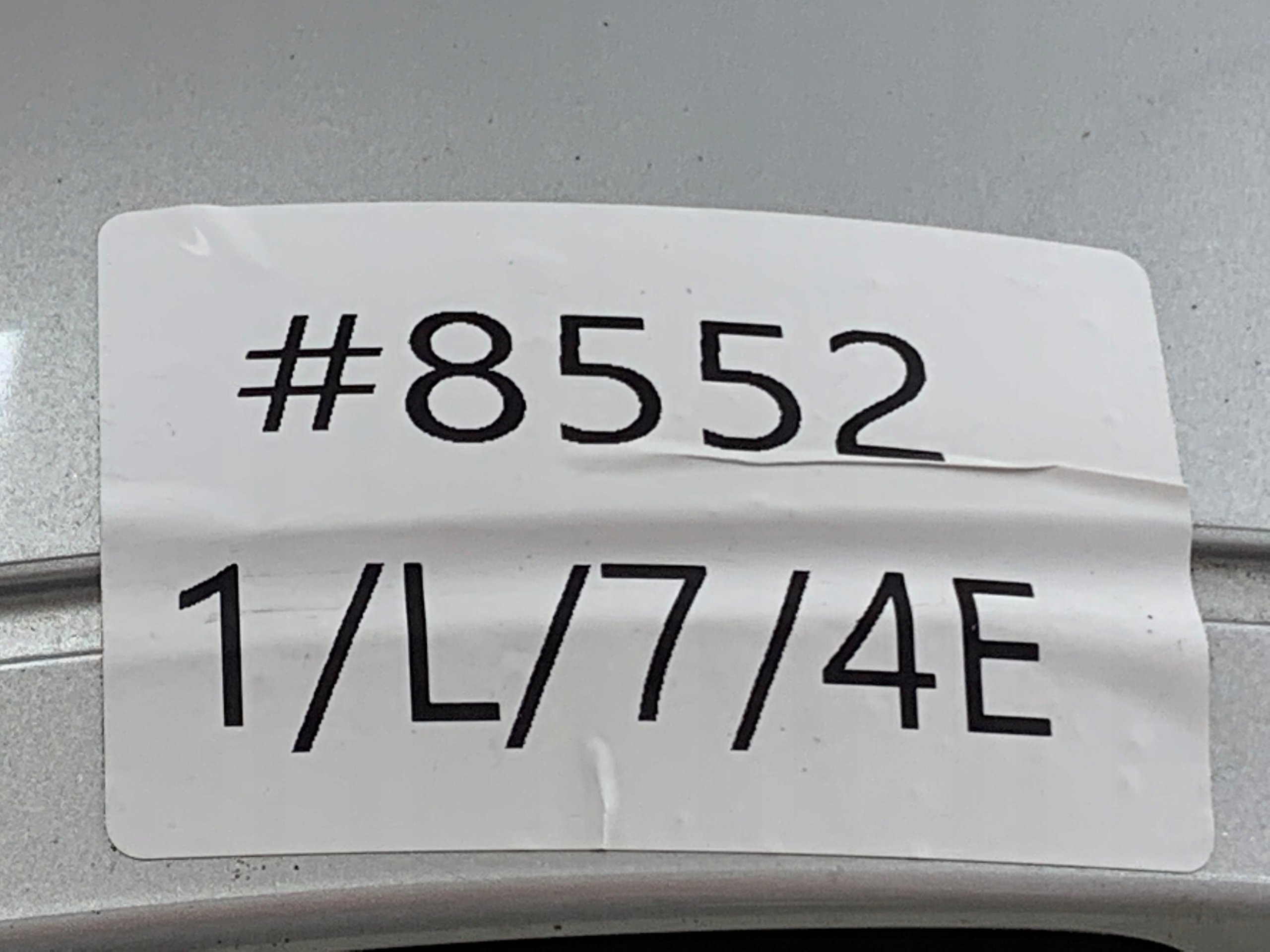 MERCEDES W203 mirror left silver 7 PIN