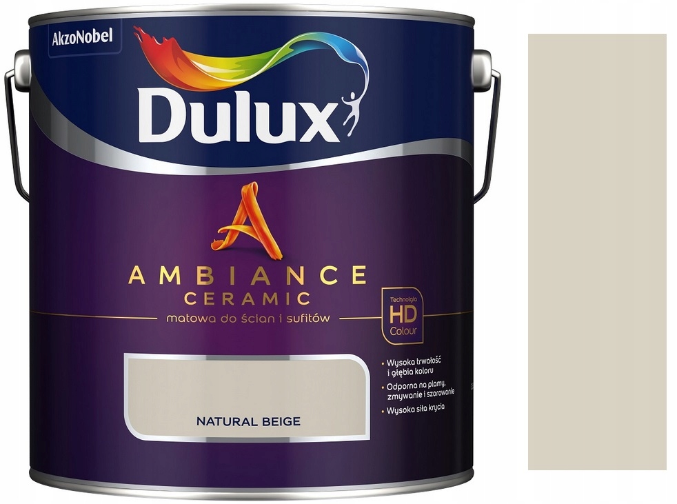 Dulux Ambiance Ceramic Farba Natural Beige 2.5L
