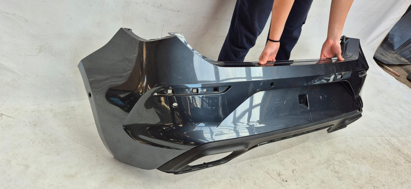 SEAT LEON IV 4 CUPRA 5FA HB bumper rear part rear PDC 5FA807417E