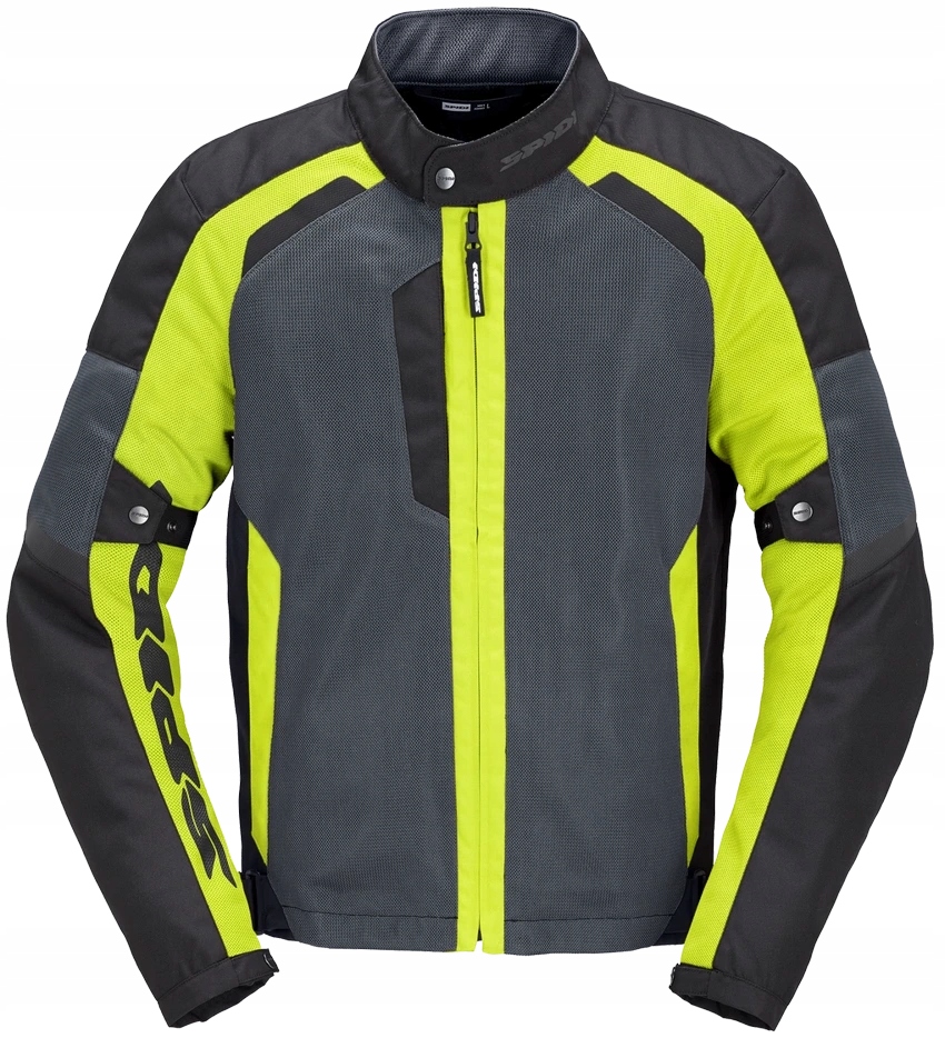 Spidi Tek Net Fluo Yellow Motocyklová Textilná Bunda M