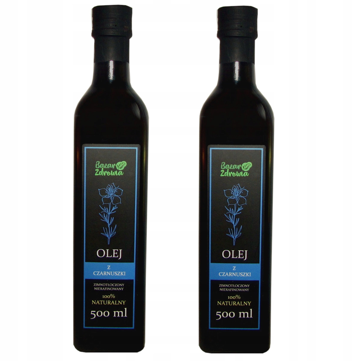 Levně Olej z černého kmínu nerafinovaný 1000 ml 1 l Přírodní