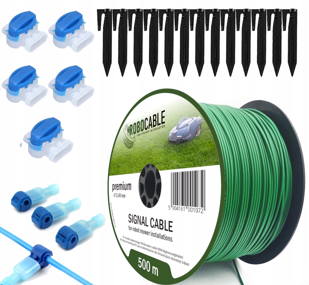 Kabel pro omezení sekačky Sada 500 m Robocable 3,4 mm