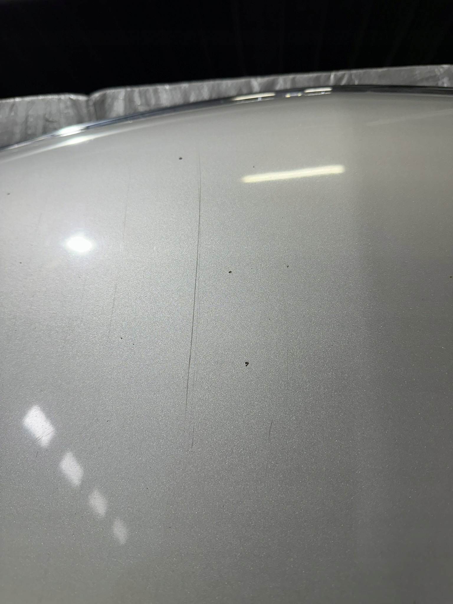 Capot CHRYSLER PACIFICA 2004R SREBRNA