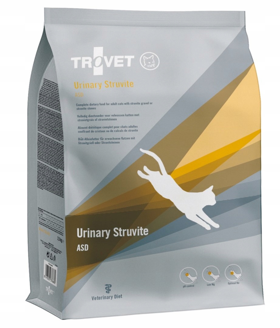 Levně Trovet Asd Urinary Struvite 2,5kg kat