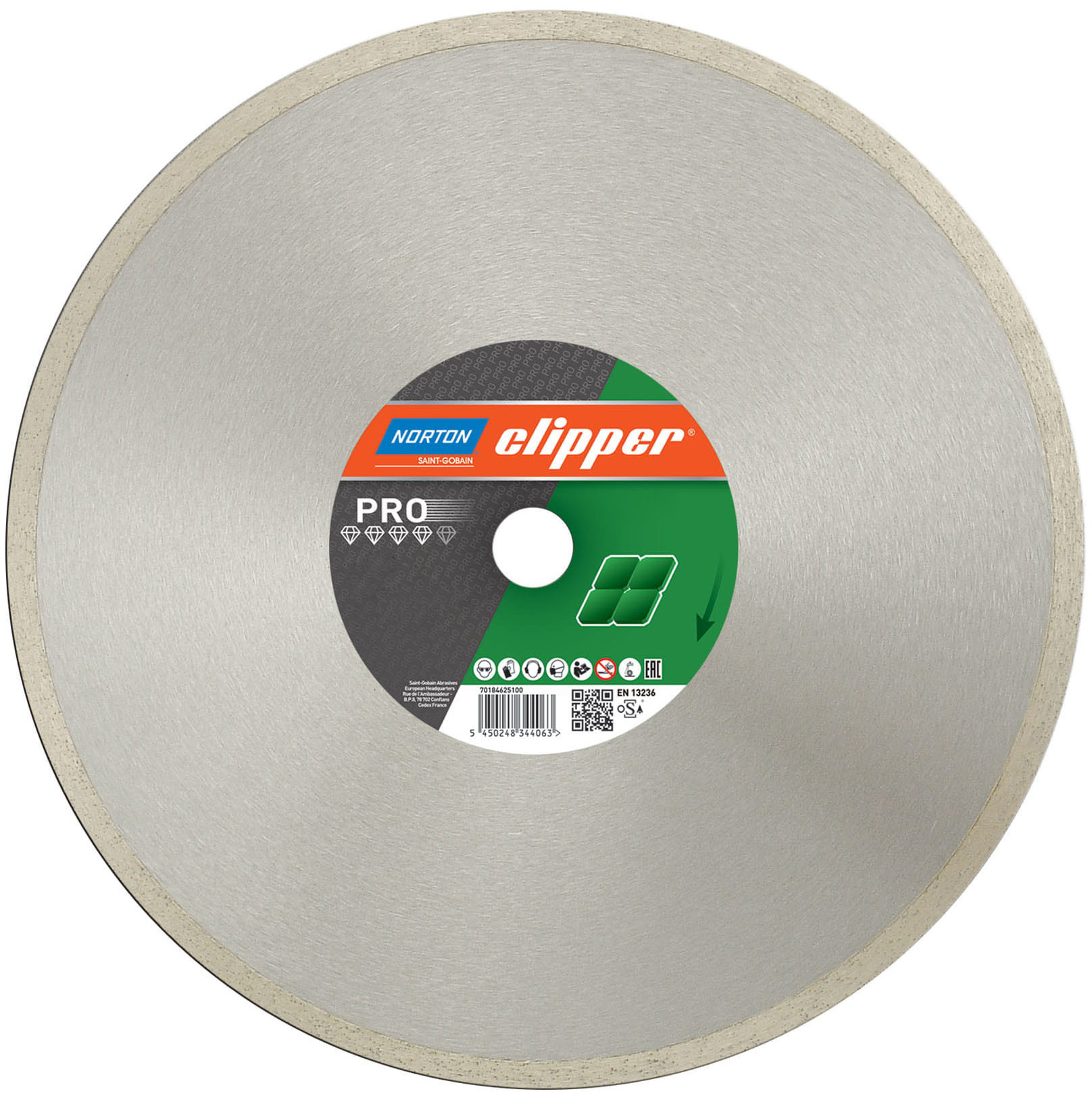 Diamantový kotouč 180x25.4 mm Norton Clipper Pro Ceramic