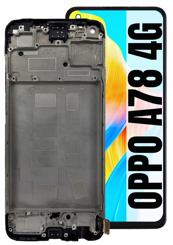 Oppo A78 4G Incell LCD Displej Rámeček