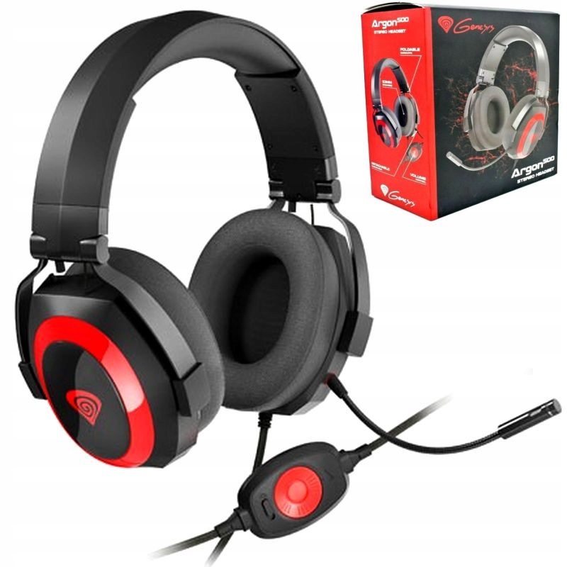 Słuchawki Dla Graczy Konsola PS4 PS5 Streaming Graczy Duże Gaming Headset