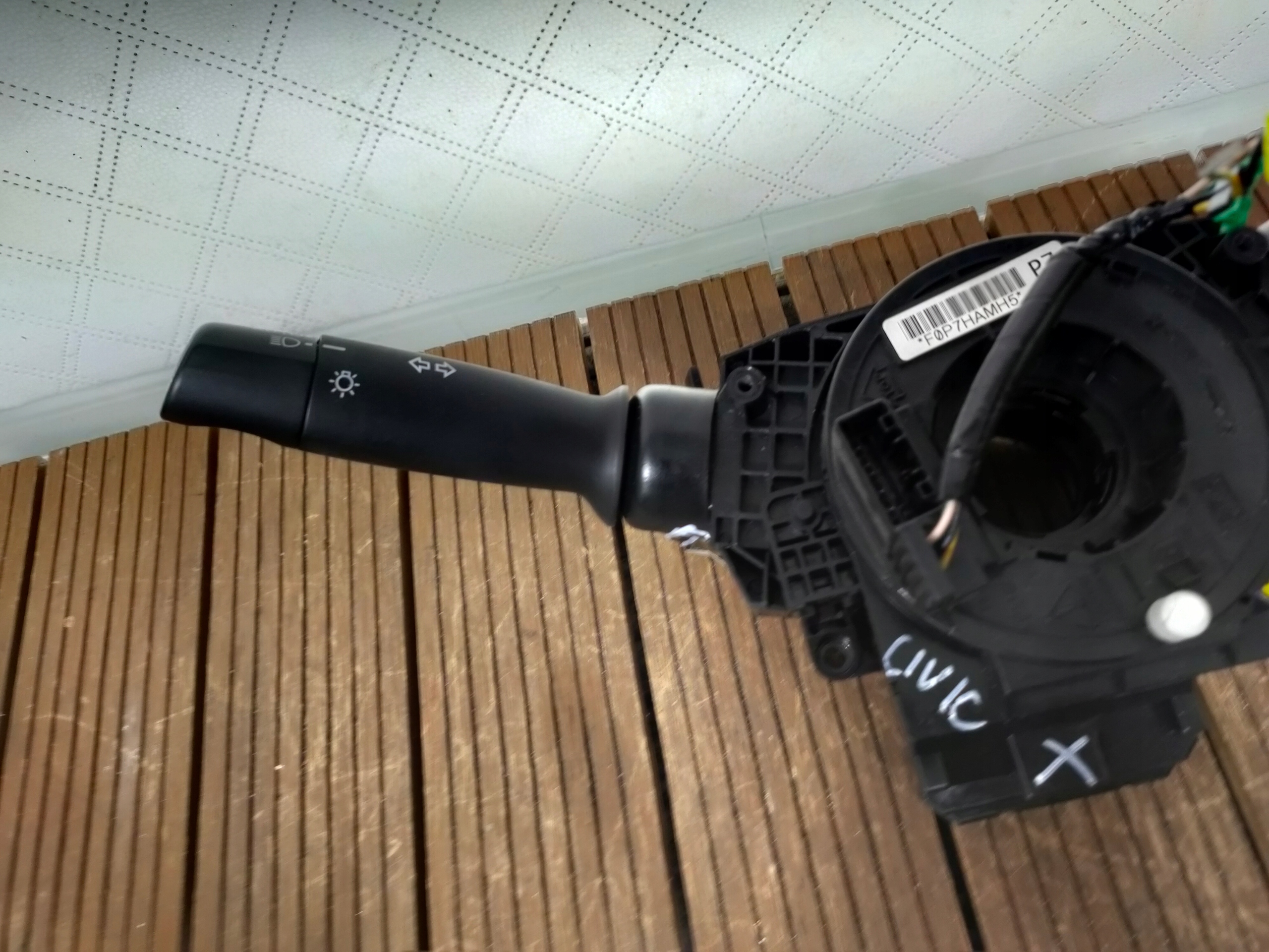 HONDA CIVIC X 17-21 control levers ring WERSJA USA
