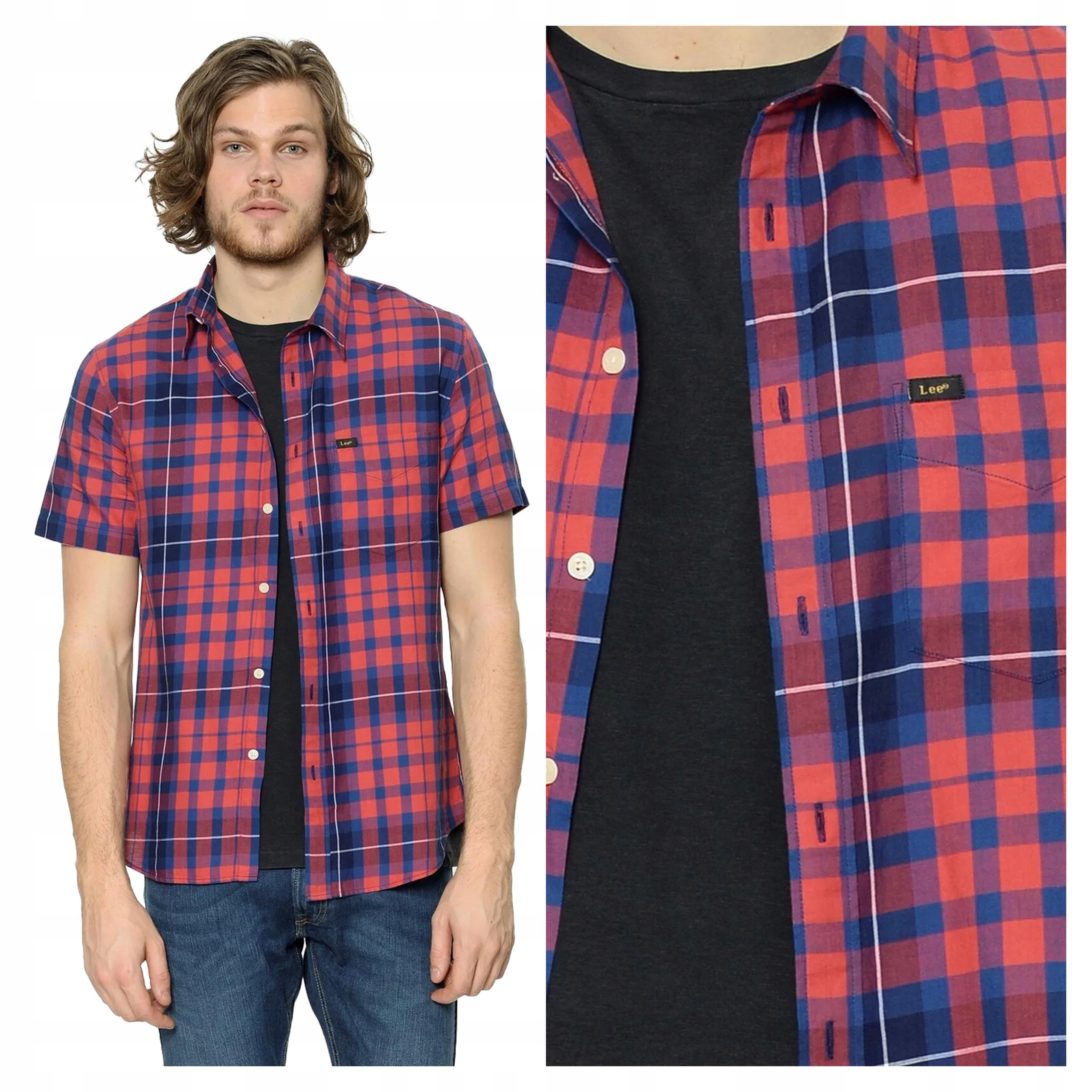 Pánská košile Lee Ss Shirt M