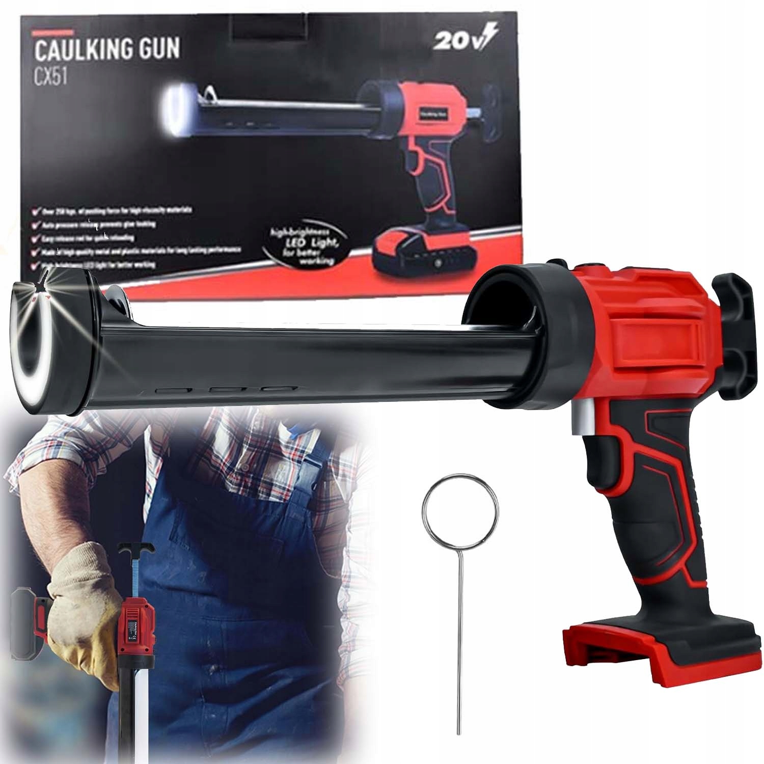 Pistole Na Silikonové Lepidlo Na Hmoty, Akumulátorový Odšťavňovač, Regulace Rychlosti