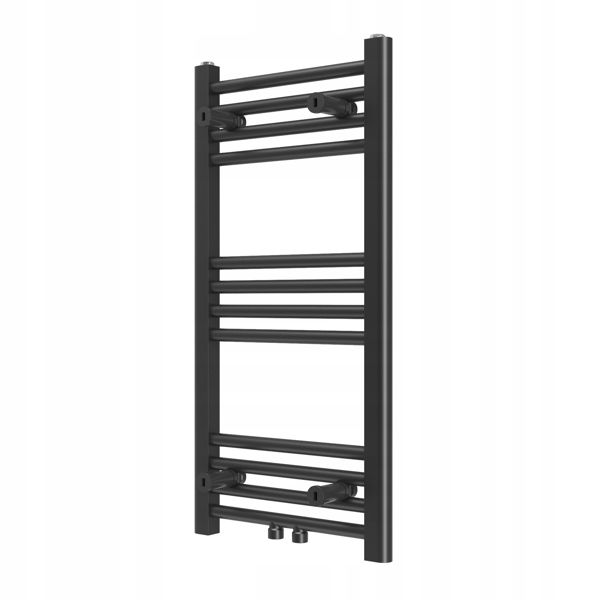 Kúpeľňový Ohrievač Kaloryfer Moderný Čierny 80x40 cm Raven