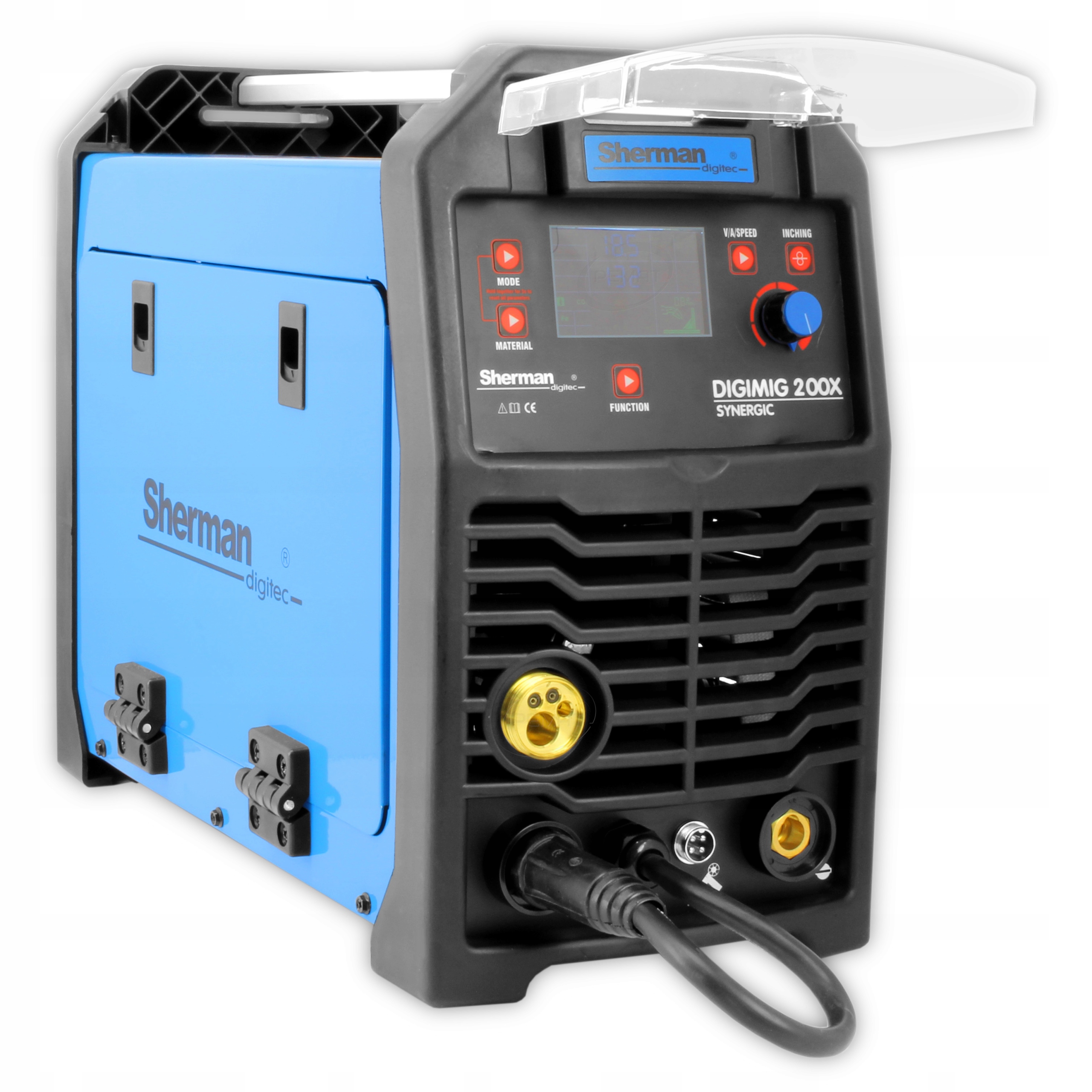 ZESTAW Sherman DIGIMIG 200X Synergic Czas cyklu pracy 60%