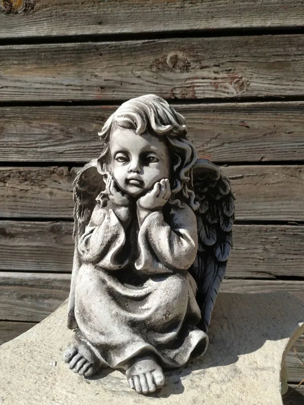 Figura Betonowa, ogrodowa, dekoracyjna, Anioł