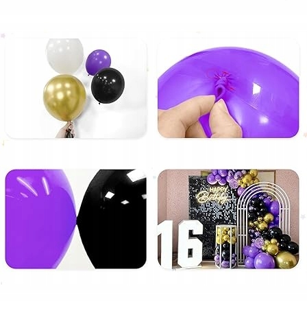 Sada balónků balónový oblouk na svatba Narozeniny Silvestr párty zábava