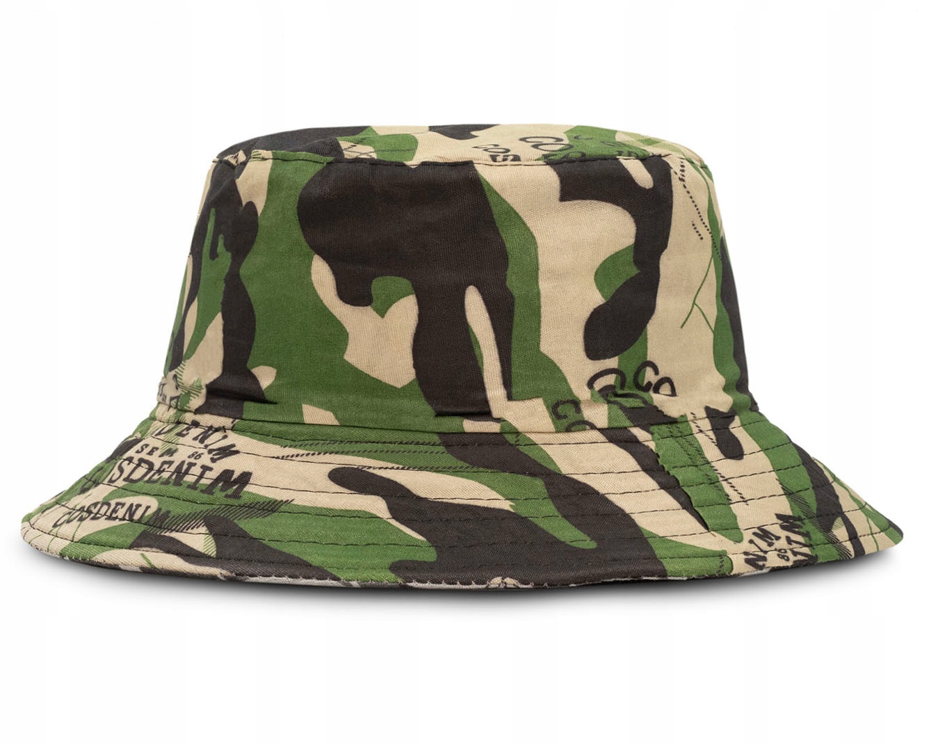 KAPELUSZ Letni Wędkarski MORO Czapka Rybacka Bucket Hat Mix Kolorów Rozmiar (obwód głowy w cm) 57