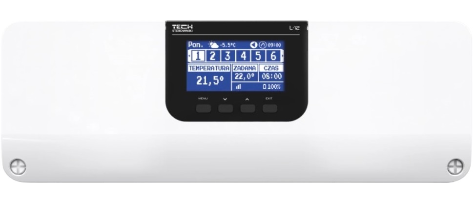 Tech L-12 Listwa Sterownik Ogrzewania Podłogowego