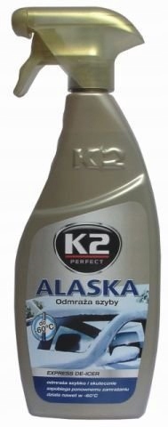 

K2-ALASKA Odmrazacz Do Szyb Atom. 700ML