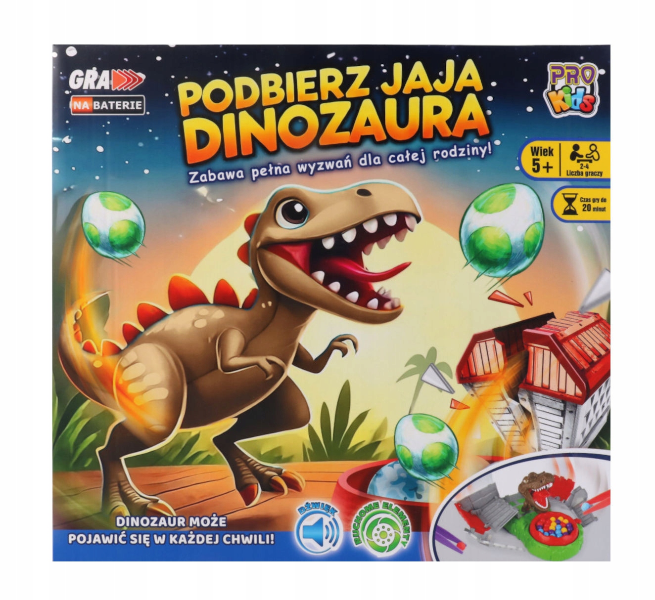 Gra „Podbieraj Jaja Dinozaura” – emocjonująca zabawa dla całej rodziny!