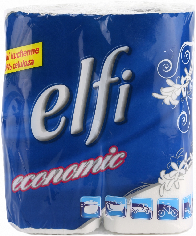 

Ręcznik papierowy kuchenny Elfi 2-warstwy 2 rolki